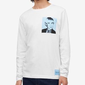 CALVIN KLEIN X ANDY WARHOL LONG SLEEVE TEE NEW